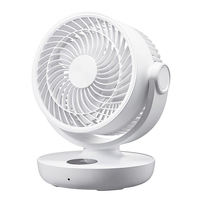 Indoor Circulation Fan High Wind Oscillating Small Fan USB Charging Long Battery Life High Power Air Circulation Fan with Remote Control