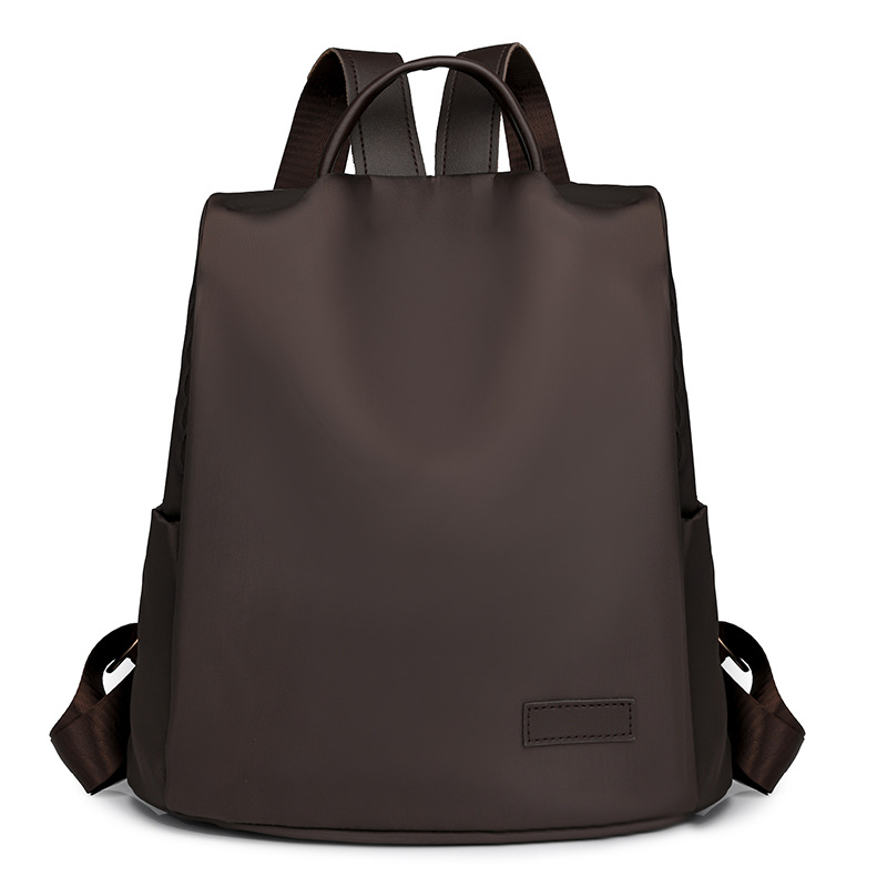 Anti-theft double-shoulder bag women 2025 new Oxford cloth can be single-shoulder women's backpack large capacity lightweight backpack women