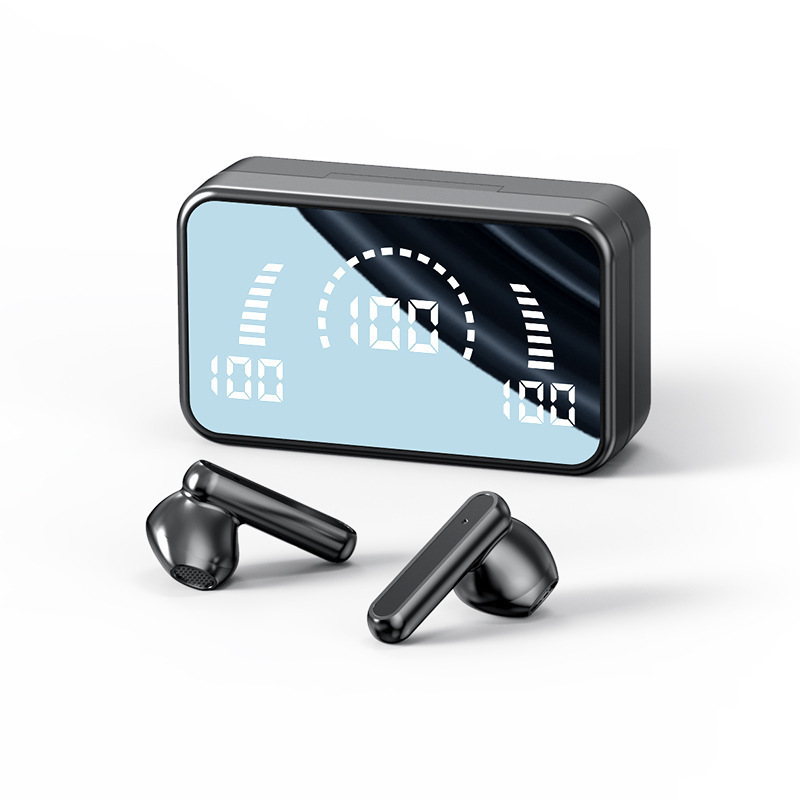 New mirror S20 wireless Bluetooth headset A30s touch digital display 5.1 sports ear tws wireless headset