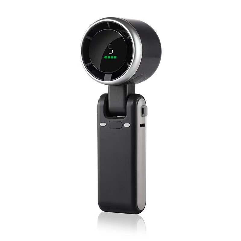 Cross-view N607 handheld ultra-long battery life desktop mini portable silent neck-hanging turbo small fan
