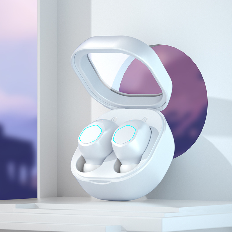 New m21 TWS Bluetooth earphones true wireless in-ear mini sports noise-canceling high sound quality low latency earphones
