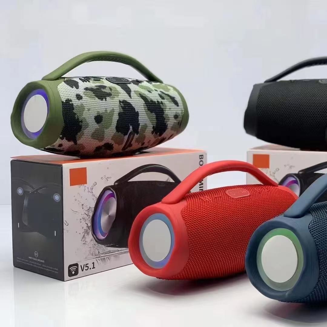 BOX3 MINI Wireless Bluetooth Speaker LED Portable Outdoor Subwoofer