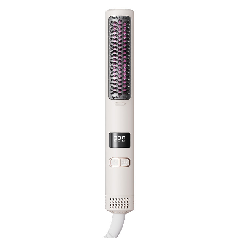 Home Cold Air Comb Cold Hot Air Straightening Comb Curling Iron Dual-use Electric Curling Iron Straightener Home Volumizing Comb