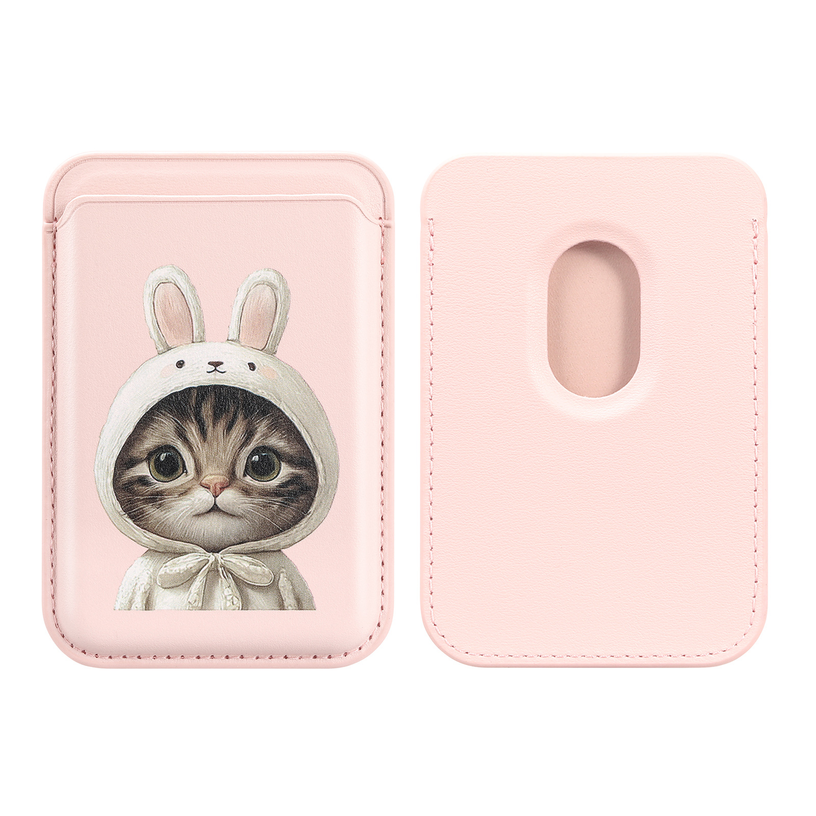 Magsafe official magnetic card case wallet for iPhone17 Apple 17pro strong magnetic leather card case