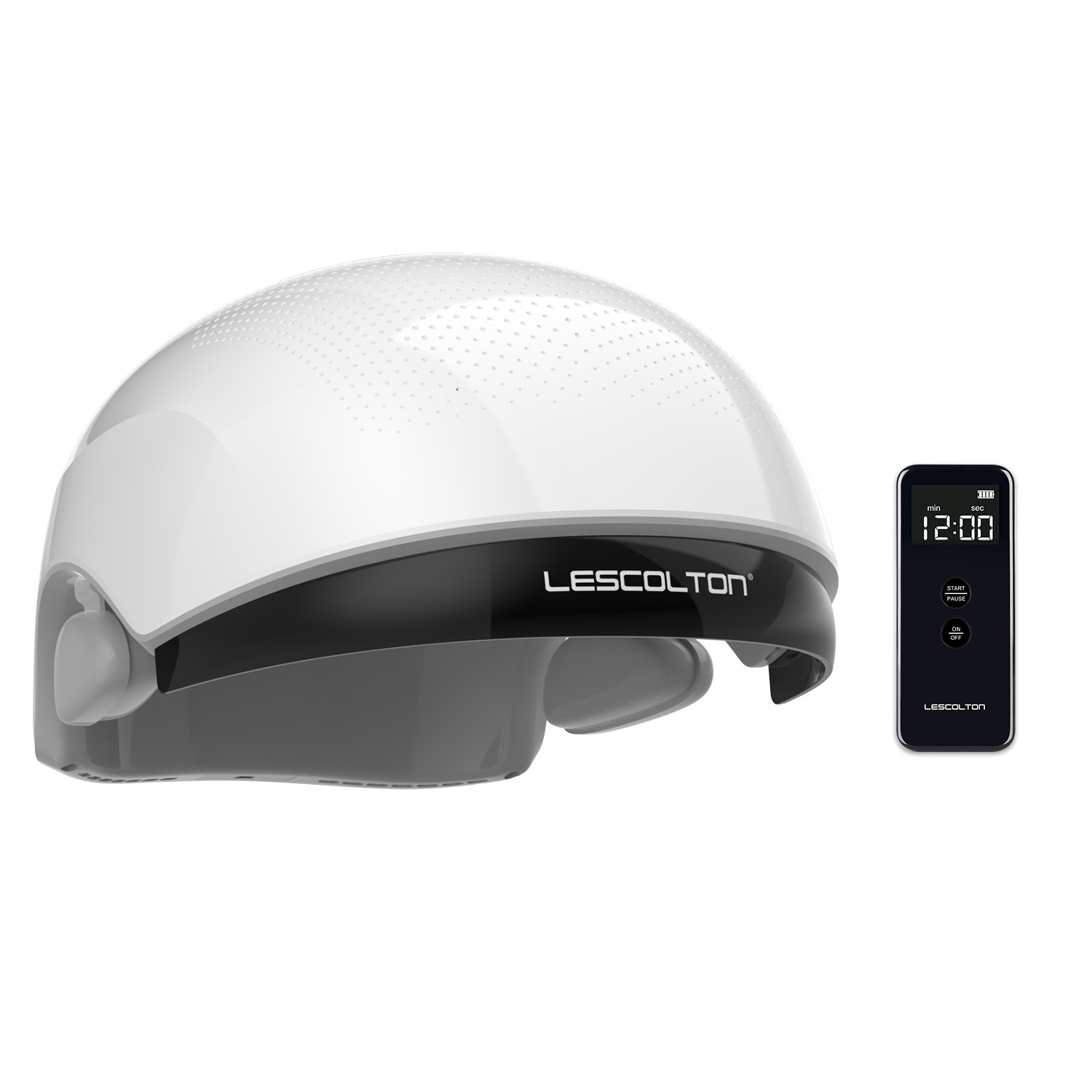 Lescolton laser hair growth device hair care red light therapy cap hair fixing infrared hair thickening helmet