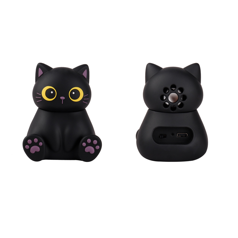 Bluetooth Speaker Mini Cute Animal Phone Stand Cow Pig Desktop Ornament Bluetooth Speaker