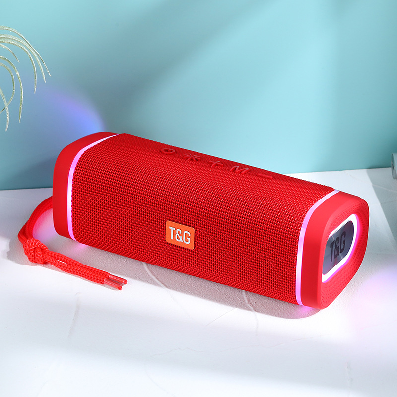 New TG375 Wireless Bluetooth Speaker TWS Heavy Bass Mini Small Home Outdoor Gift Speaker