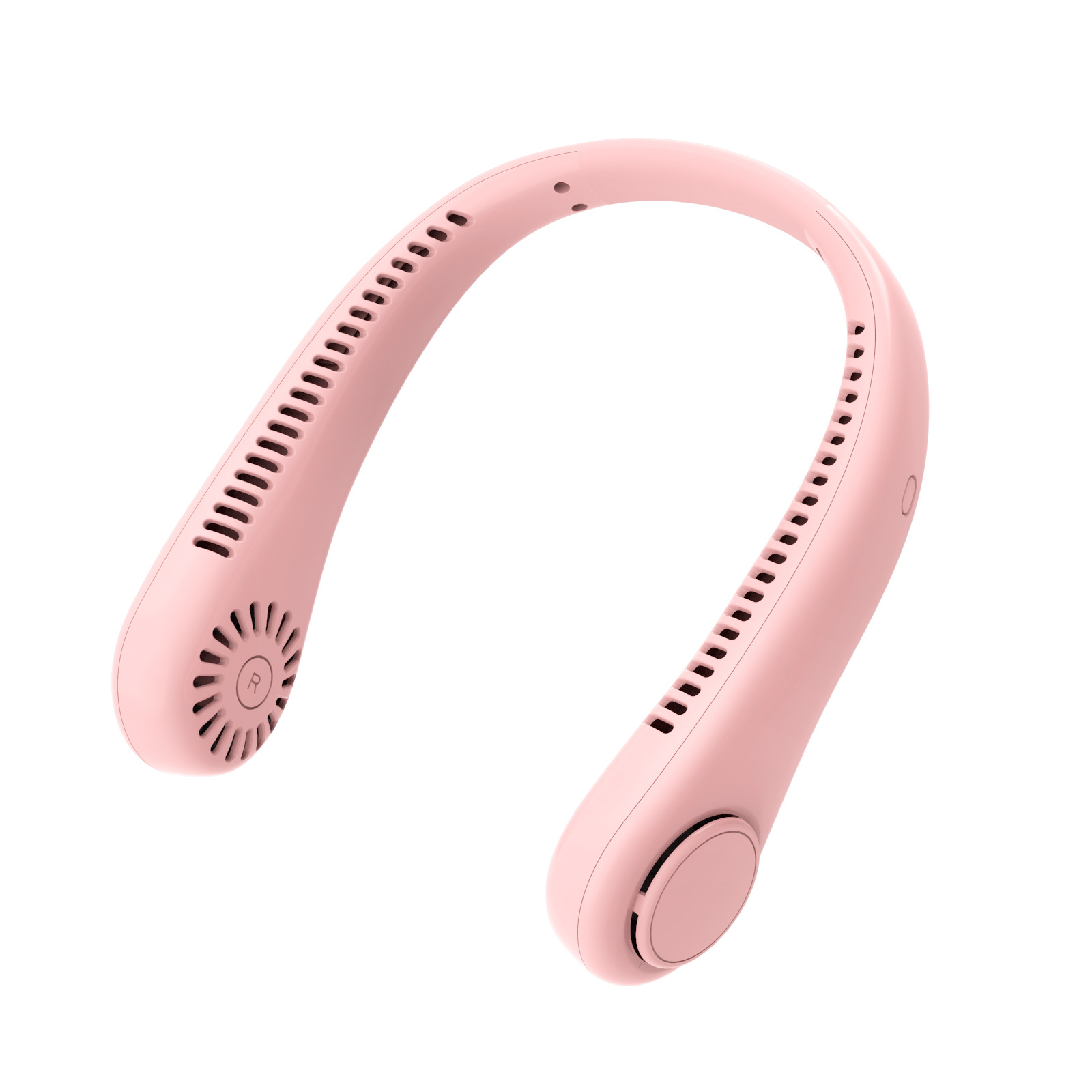 Bladeless Silicone Neck Fan Long Battery Life Lazy Portable Fan USB Charging Small Fan
