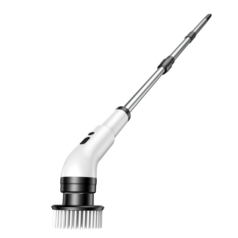 Electric Multifunctional Cleaning Brush Long Handle Mop Brush Household Extendable Telescopic Rod Kitchen Bathroom Toilet Cleaning