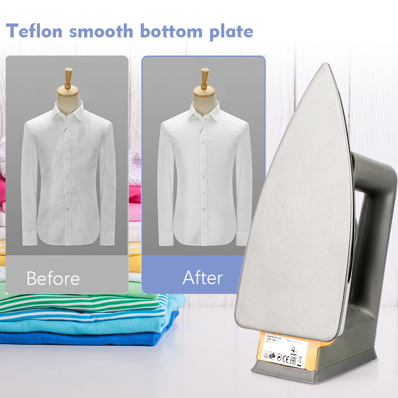 Dry Ironing Iron No Water Old-fashioned Dry Iron No Steam Stainless Steel Electric Iron Can Iron Pictures and Rhinestones