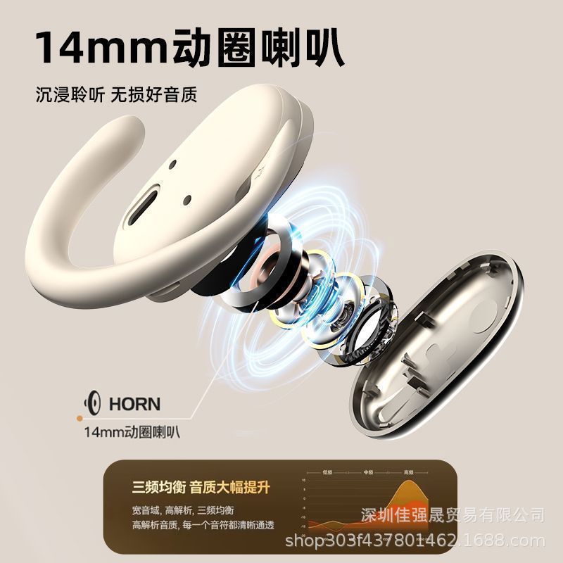 2026 New HiFi Bluetooth Earbuds Noise Reduction Sports Ultra-long Battery Life