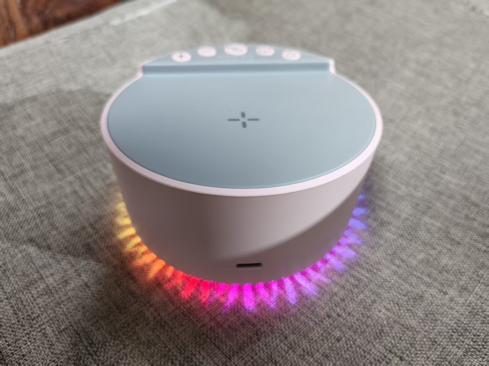 New Night Light White Noise Speaker Wireless Charging Bluetooth Speaker with White Noise Sleep Aid Multifunctional Speaker