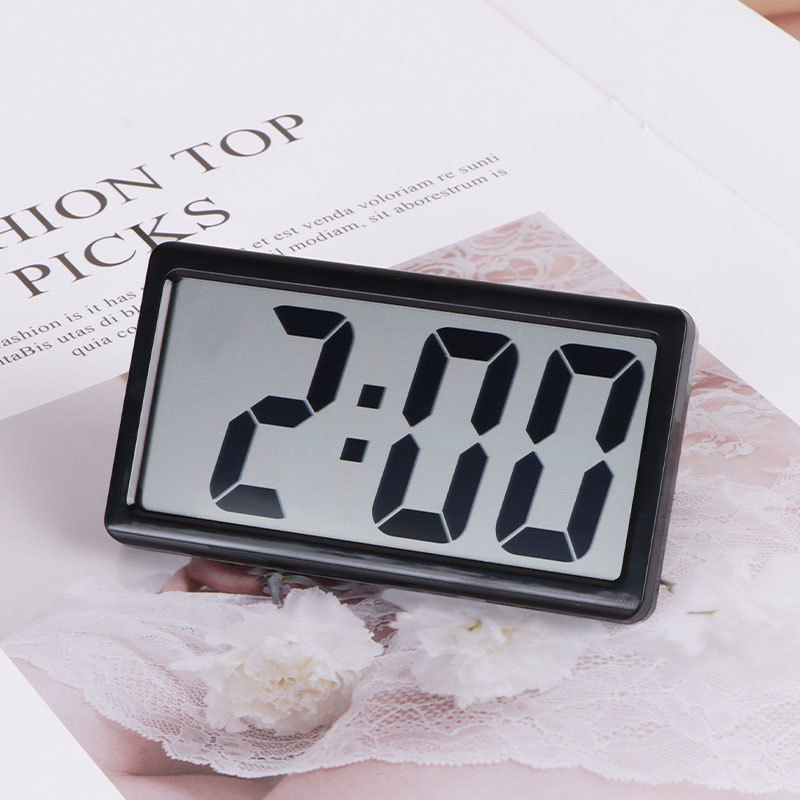 Electronic Clock Desktop Portable Cute Compact Simple Table Small Decoration Student Mini Small Desk Clock