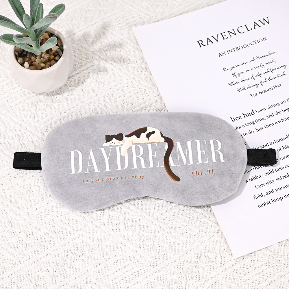 Eye care sleep sleep special cute cartoon light-blocking eye mask, children female students ice pack ice compress relieve eye fatigue