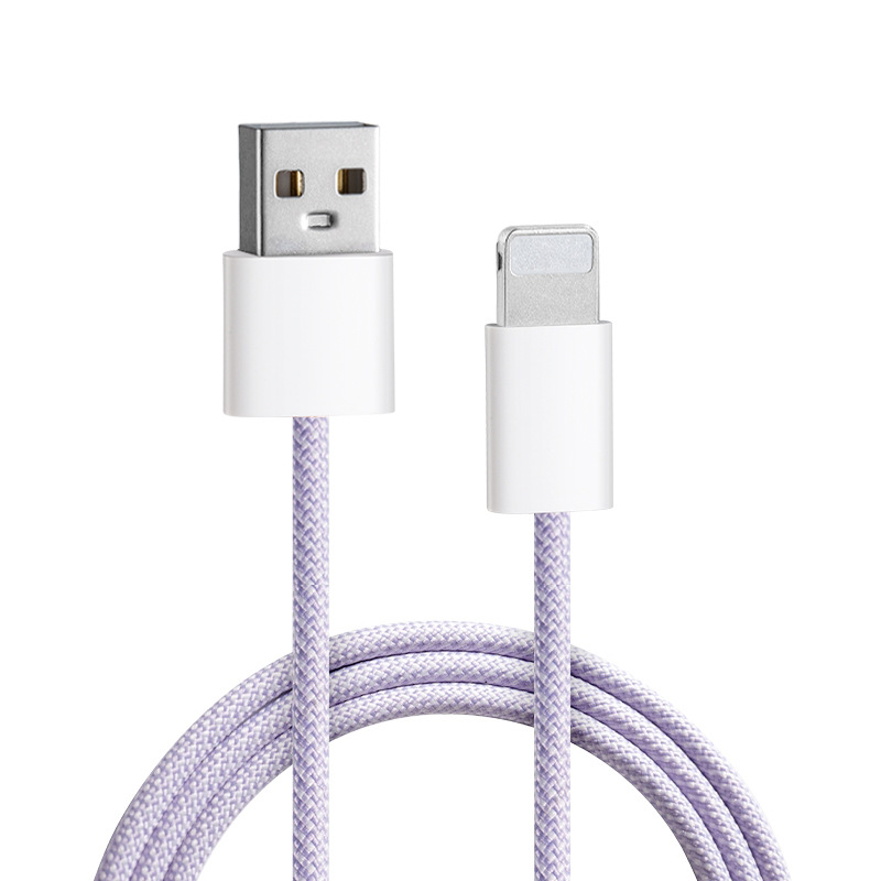 USB-苹果  卡纸 紫色 · 2米