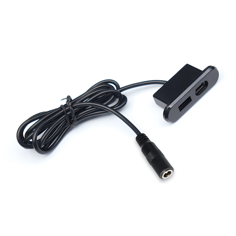 12V Embedded USB Charger TYPEC Coffee Table Sofa Bedside Table Concealed Furniture Mobile Phone Charger