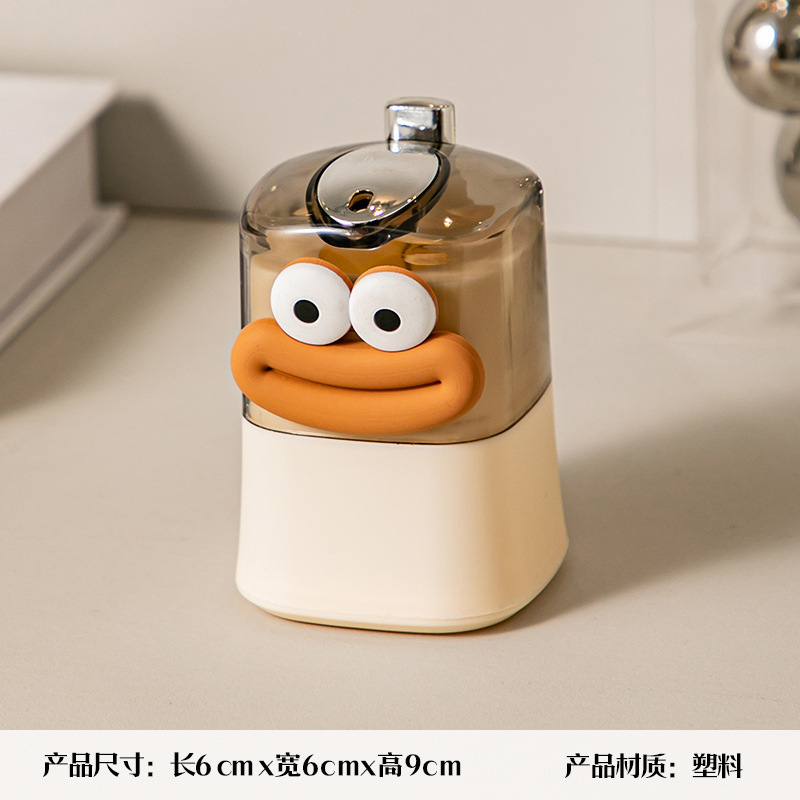 Toothpick Holder Automatic Pop-up Home Use Cream Style New Restaurant Toothpick Box with Toothpicks