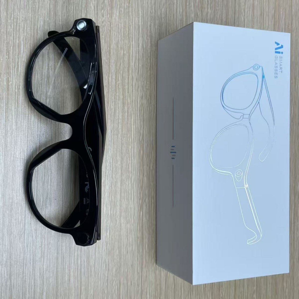 M88-S smart glasses 800W anti-shake recording Bluetooth call voice wake long battery life IP65 waterproof