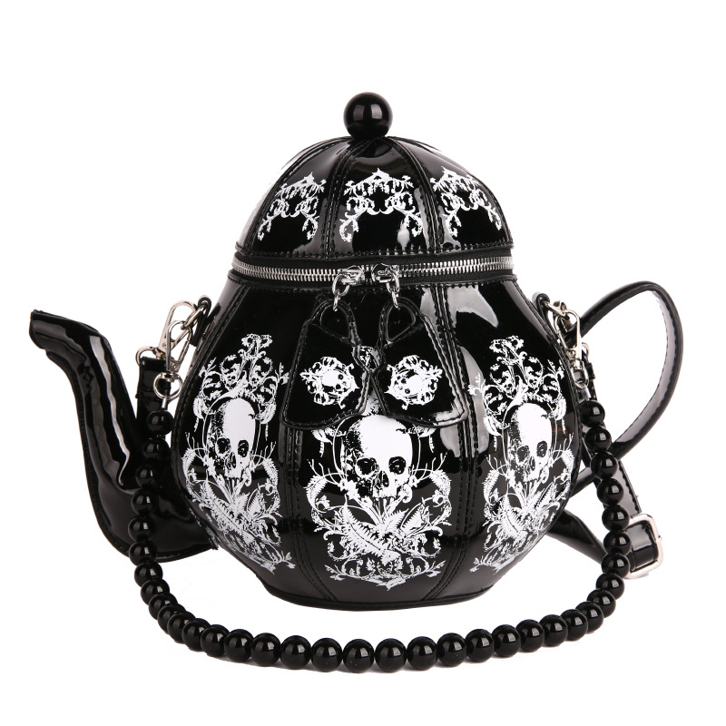 Niche Novelty Bag for Women Teapot Handheld Bag High Texture Shoulder Crossbody Bag