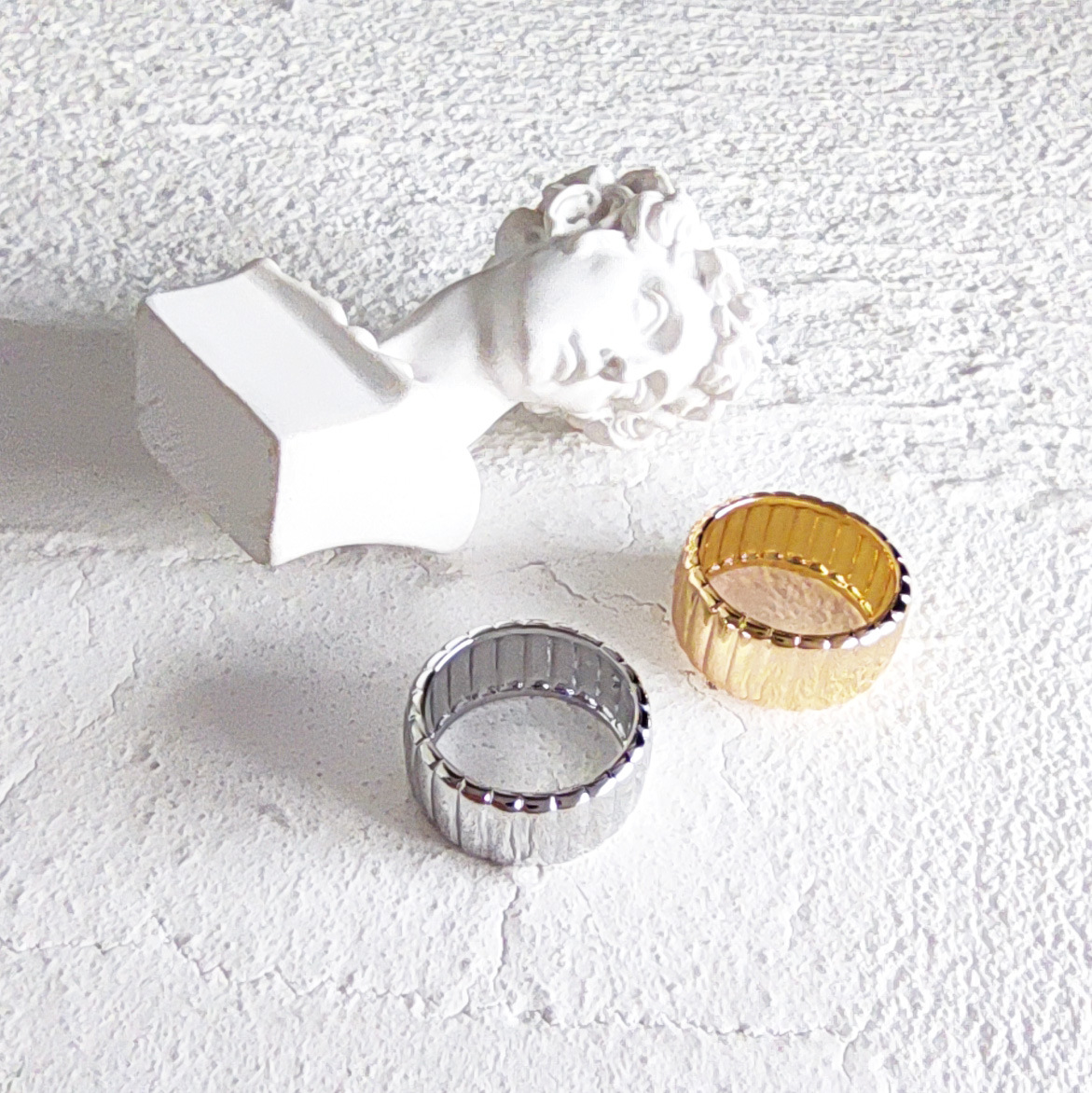 Ring women simple plain ring sense index finger ring new