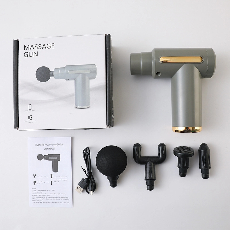 Fascia gun mini portable fitness muscle relaxation cervical massager fascia gun