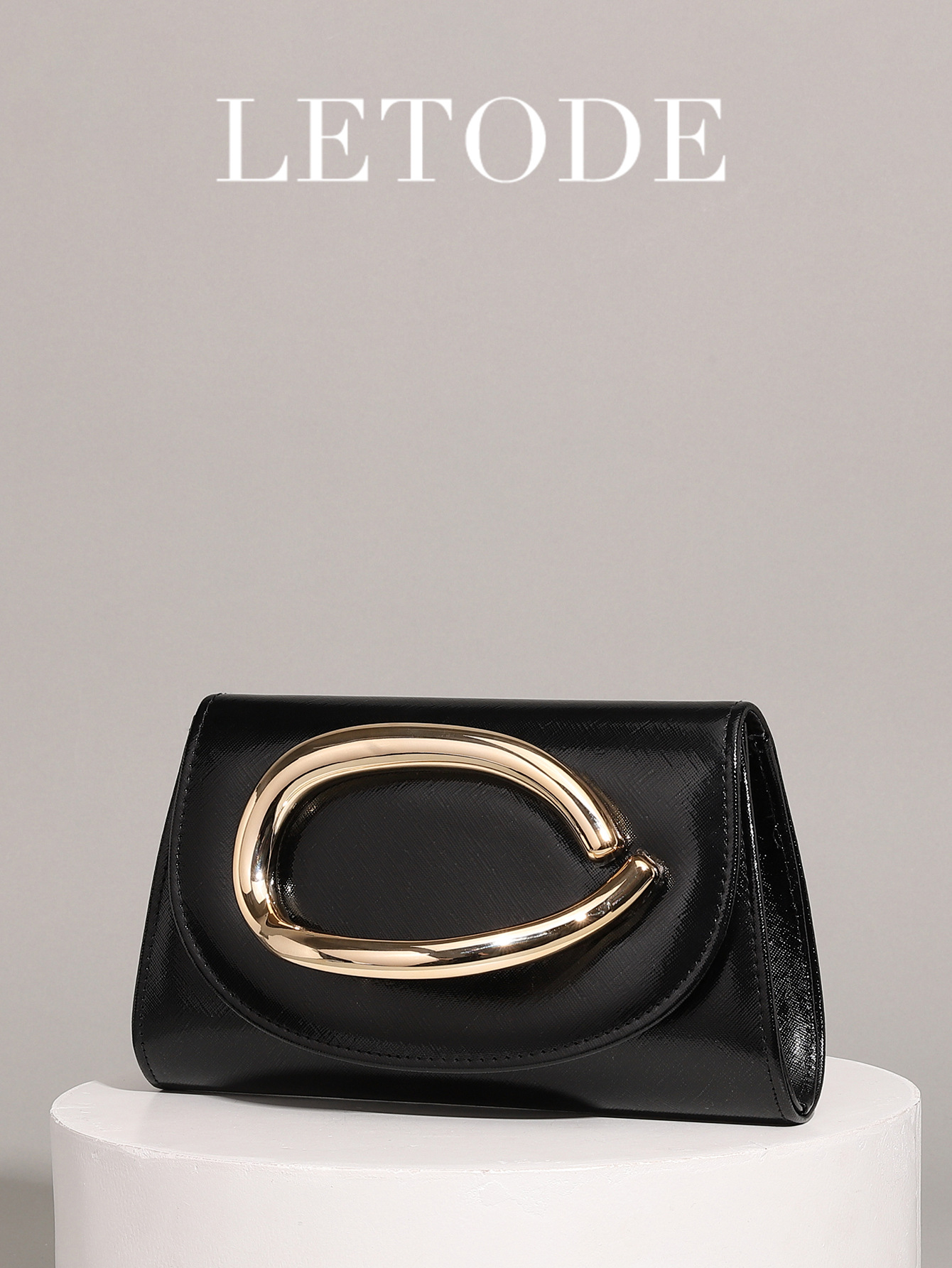 Textured PU Evening Bag 2026 Clutch Bag Women's Bag