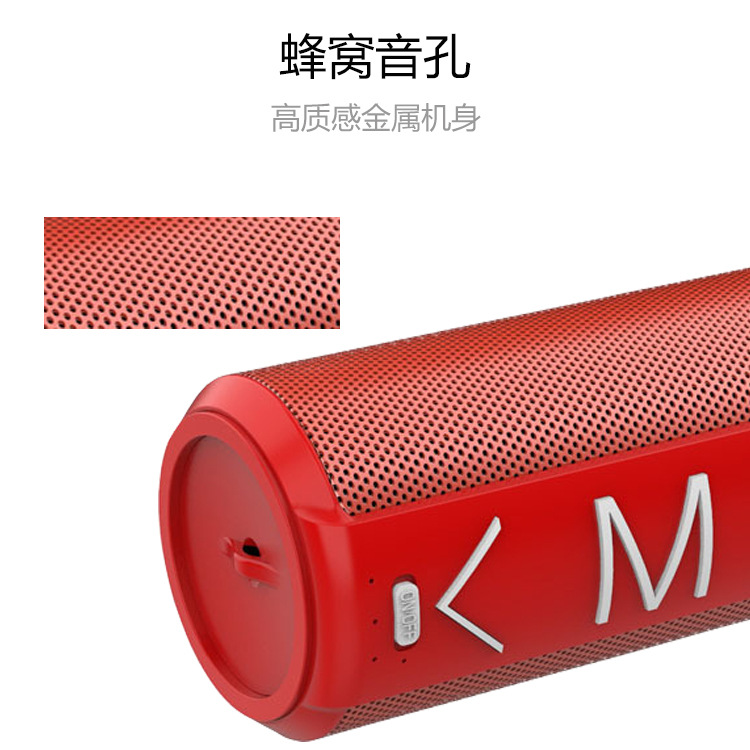 New Wireless Bluetooth Speaker Portable Outdoor Sports Large Horn Subwoofer
