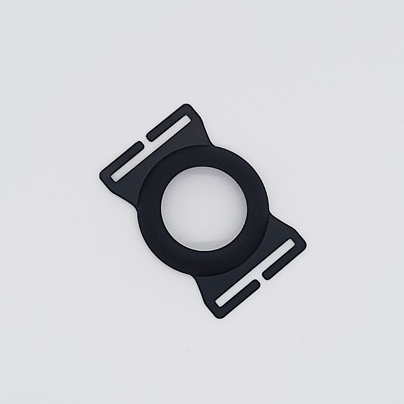 Metal Card Clip Accessories Carbon Fiber Card Holder Stainless Steel Clip Stainless Steel Back Clip with AirTag Slot