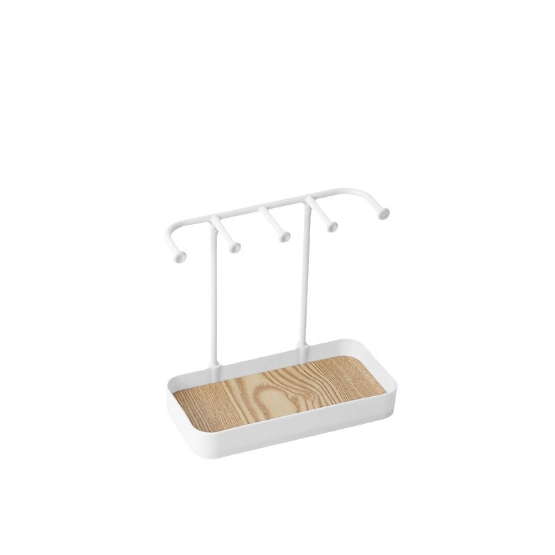 Jewelry storage rack multifunctional necklace rack ring storage box dressing table decoration household accessories earring rack