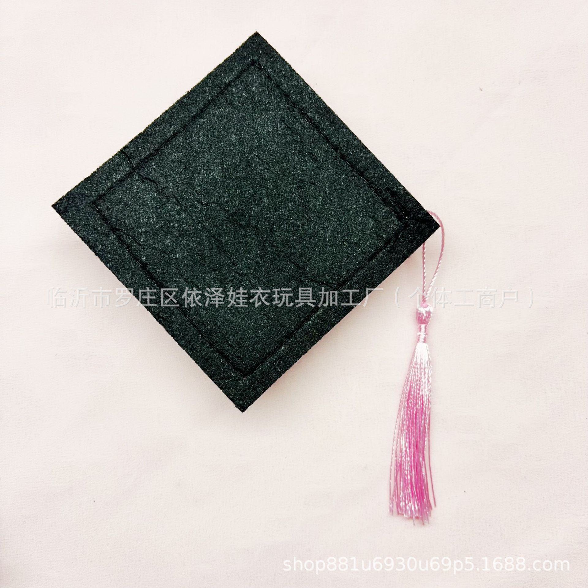 Doctor's Cap Graduation Season Felt Hat Decoration Tassel Bachelor's Hat DIY Gift