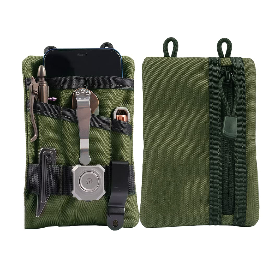 Oxford Camouflage Outdoor Tactical EDC Tool Waist Pouch Coin Card Key Storage Bag