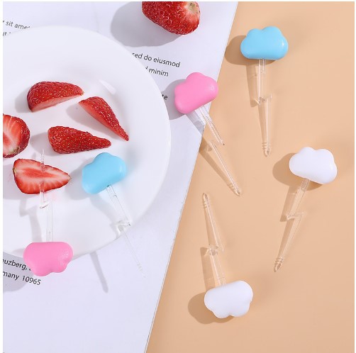 Bento decoration pick fruit fork Mickey cute mini bento pick animal paradise fruit fork set bento pick