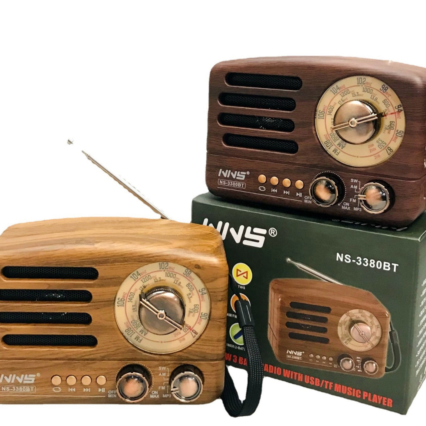 Old-Style Elderly Broadcast Desktop Full-Band Semiconductor Dedicated Charging Bluetooth Radio