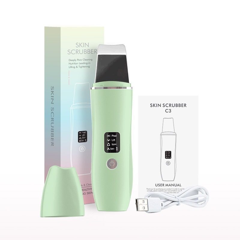 Facial Home Blackhead Remover Facial Cleaner Acne Scraper Blackhead Removal Tool Ultrasonic