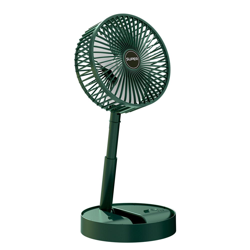 Desktop Folding Retractable Fan USB Charging Home Office Outdoor Portable