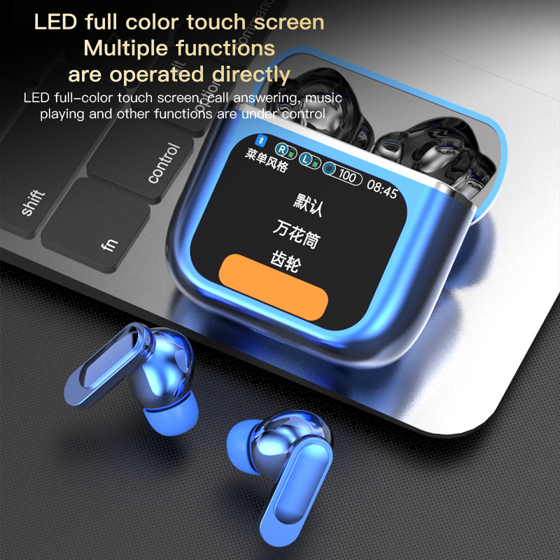 Bluetooth earphones multilingual translation smart noise reduction long standby sports gaming wireless earphones