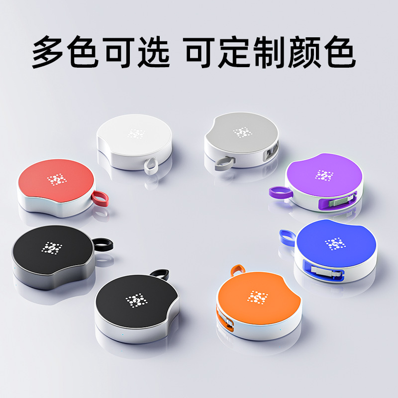Wow Wireless Charger for Apple Android Huawei 15W Fast Charge Hidden Retractable Cable Wireless Charger