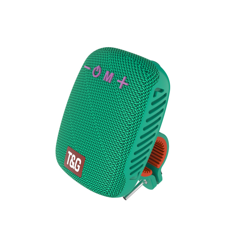New TG392 Outdoor Cycling Fixed Bracket Heavy Bass Portable Audio Card Mobile TWS Bluetooth Speaker