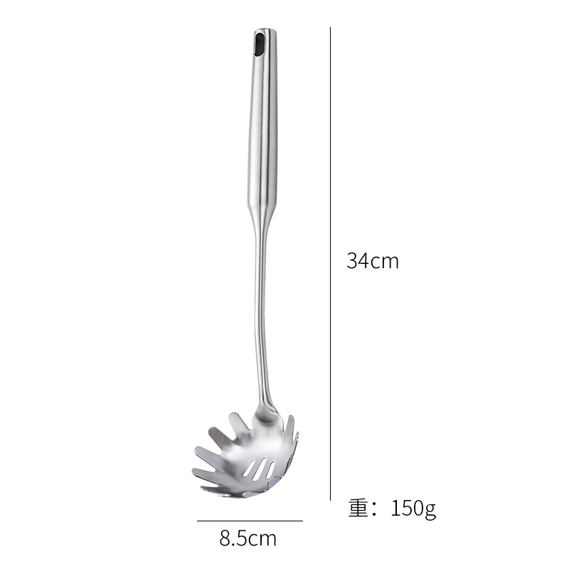 Stainless steel noodle strainer pasta claw noodle strainer slotted spoon pasta strainer noodle strainer egg white separator