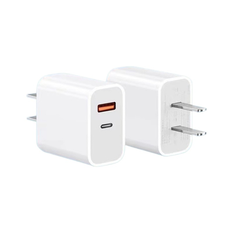 PD30W dual port fast charger for iPhone 8-17 Apple charging kit A+C multi-port Apple charger