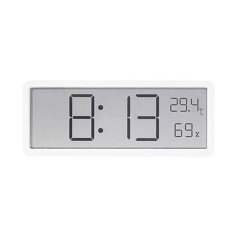 INS Simple Large Screen Clock Living Room Wall Clock Temperature and Humidity Clock Modern Clock Hanging or Standing YD106
