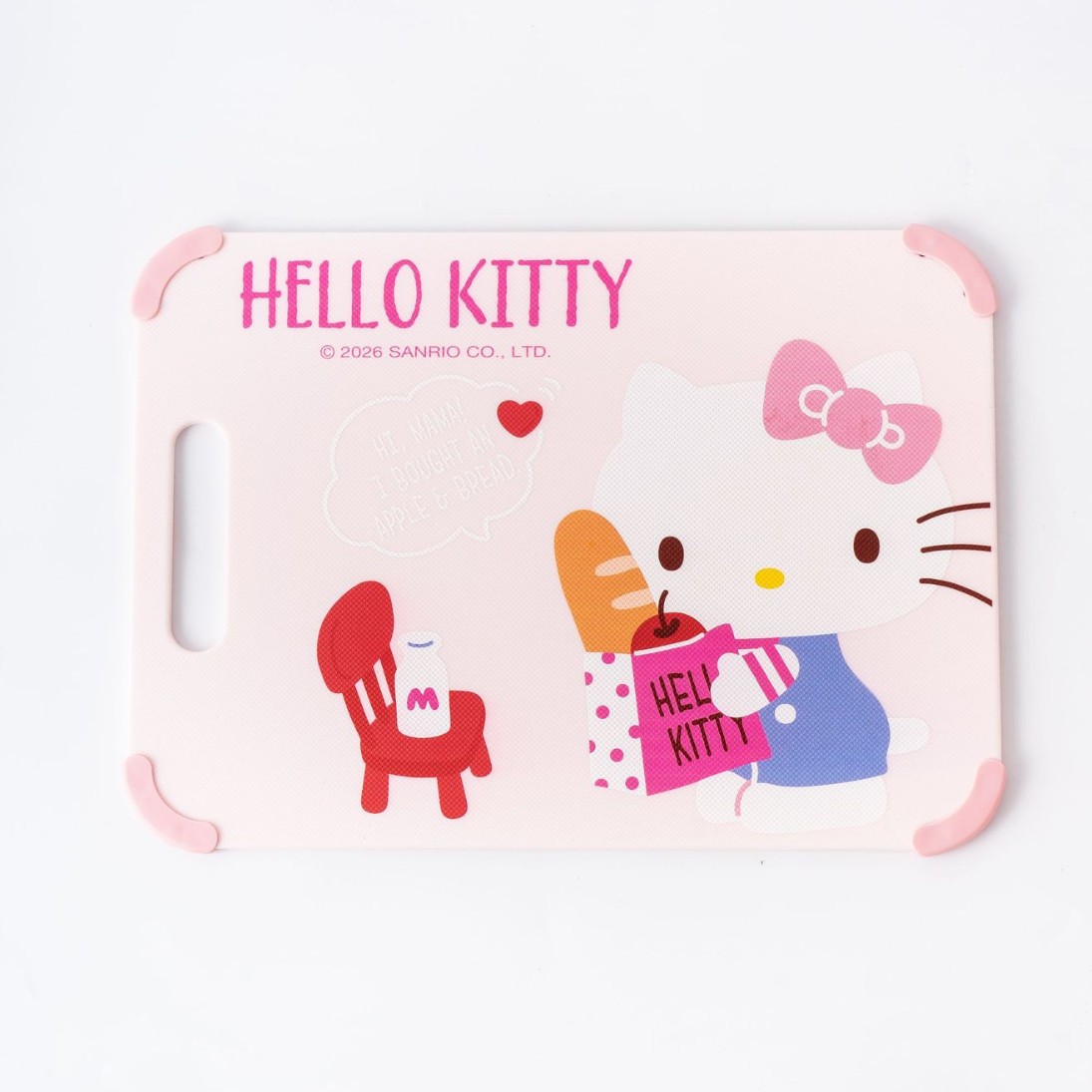 Sanrio Cutting Board Official Food-Grade PP Small Board Fruit Cutting Baby Food Board Picnic Vegetable Board Cartoon KT Board