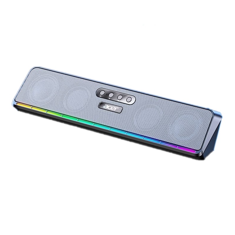 Acer 120 Bluetooth speaker mobile phone tablet all-in-one notebook multimedia luminous speaker wired horn