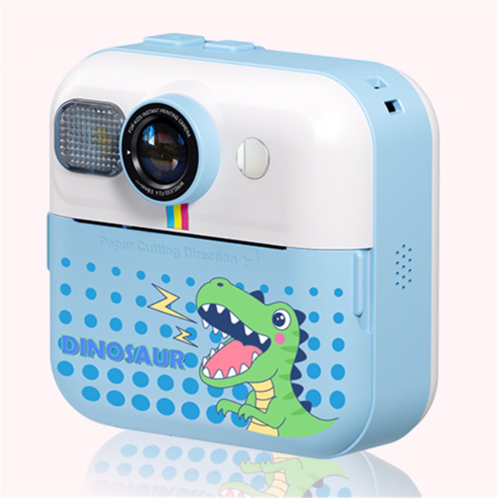 New printing camera children's digital camera instant camera cute cartoon toy mini high-definition printing camera