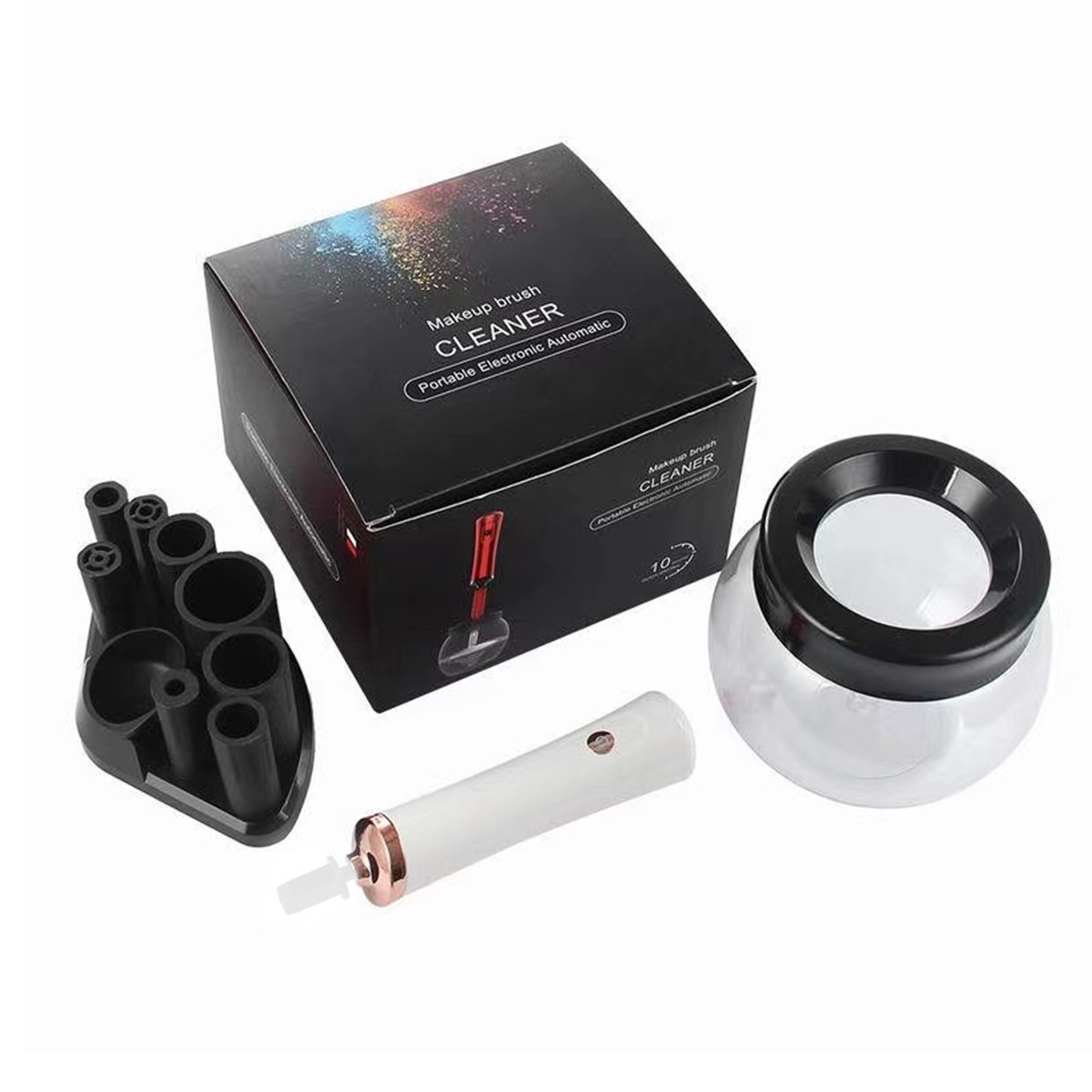 Makeup Brush Cleaner Electric Brush Washer Brush Washing Machine Eyelash Quick Dryer Glue Activator Makeup Brush Cleaning