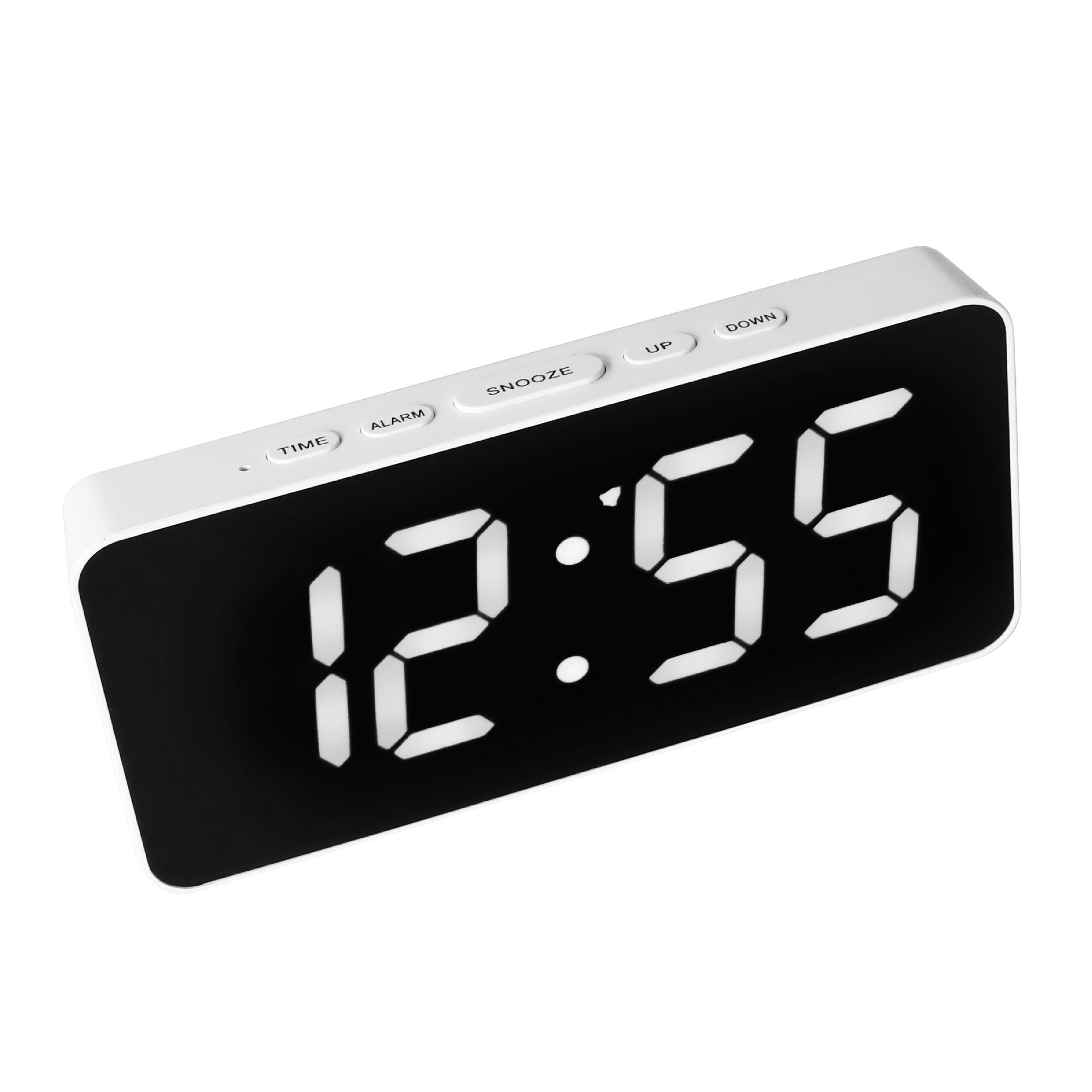 Japanese Radio Wave Clock Auto Correction Time Japanese Electronic Perpetual Calendar Snooze Alarm German Radio Wave LED Digital Clock