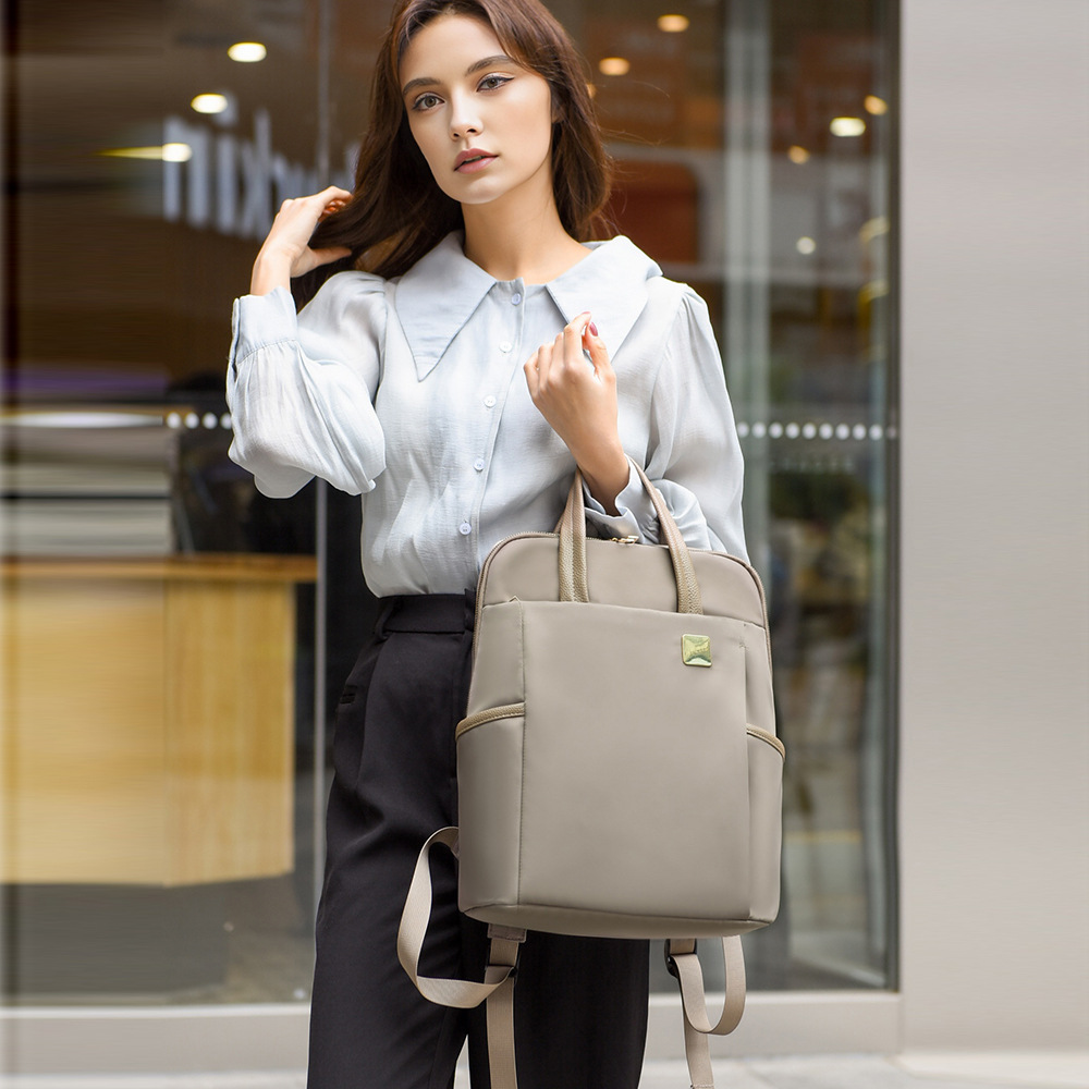 Women's bag 2025 women's business Oxford student laptop bag casual backpack women's outdoor travel backpack