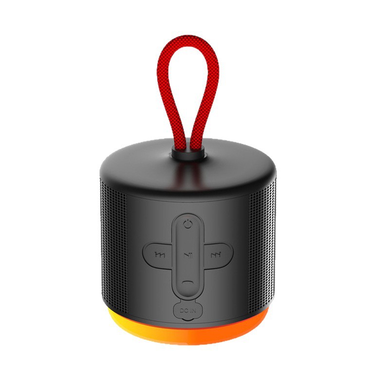 Wireless Bluetooth Speaker Mini Portable Waterproof New Subwoofer Outdoor LED Gift Small Audio with Lanyard