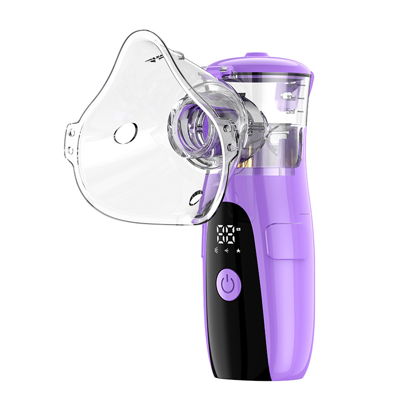 ZS102 Handheld Mini Nebulizer Home Medical Grade Lithium Battery Mesh Fine Mist Child Adult Portable Inhaler