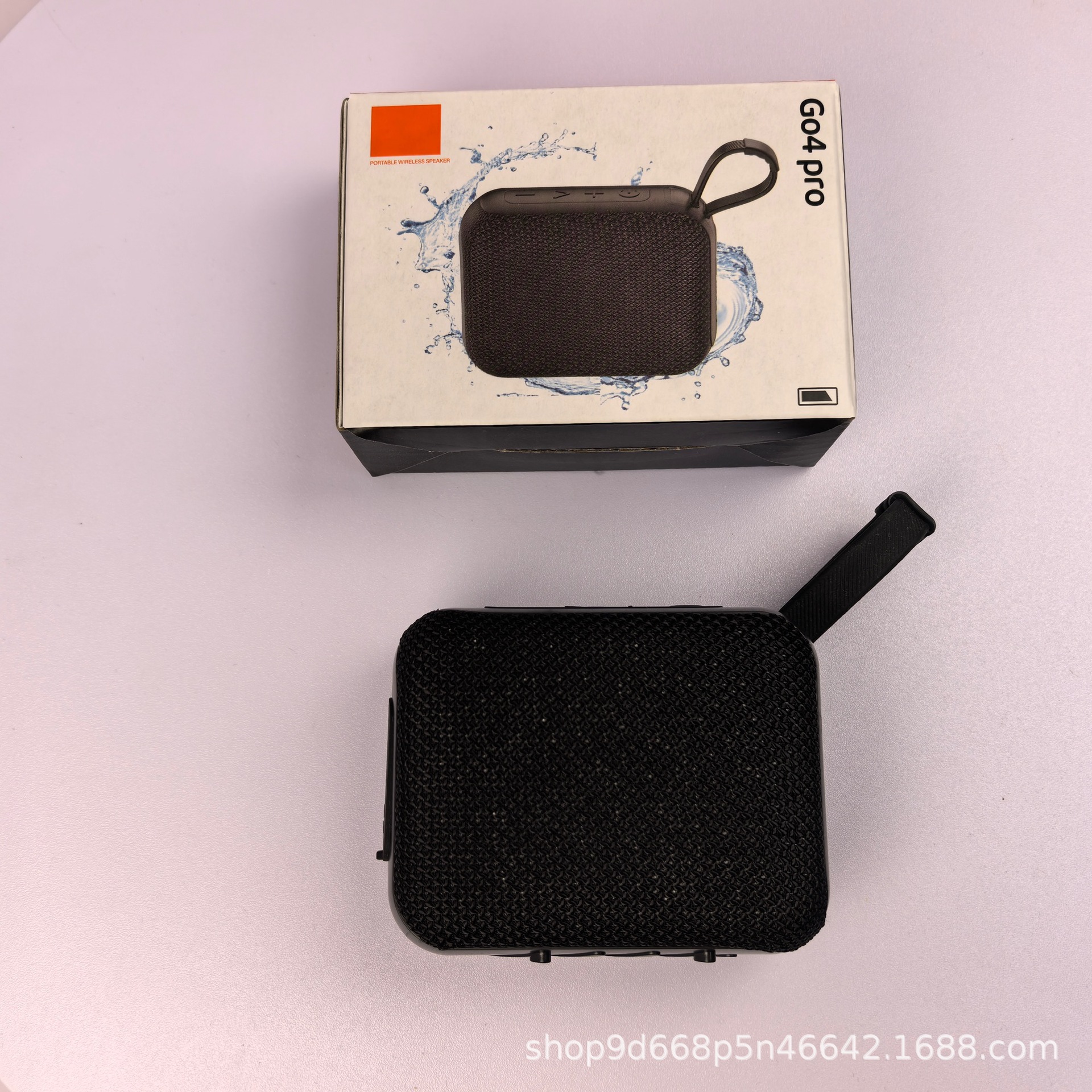 New GO4pro Wireless Bluetooth Speaker Gold Brick High Sound Quality Card Slot Portable Mini Sports Speaker Portable